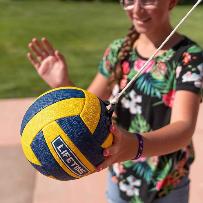 Lifetime Steel, HighDensity Polyethylene Tetherball Game & Reviews Wayfair